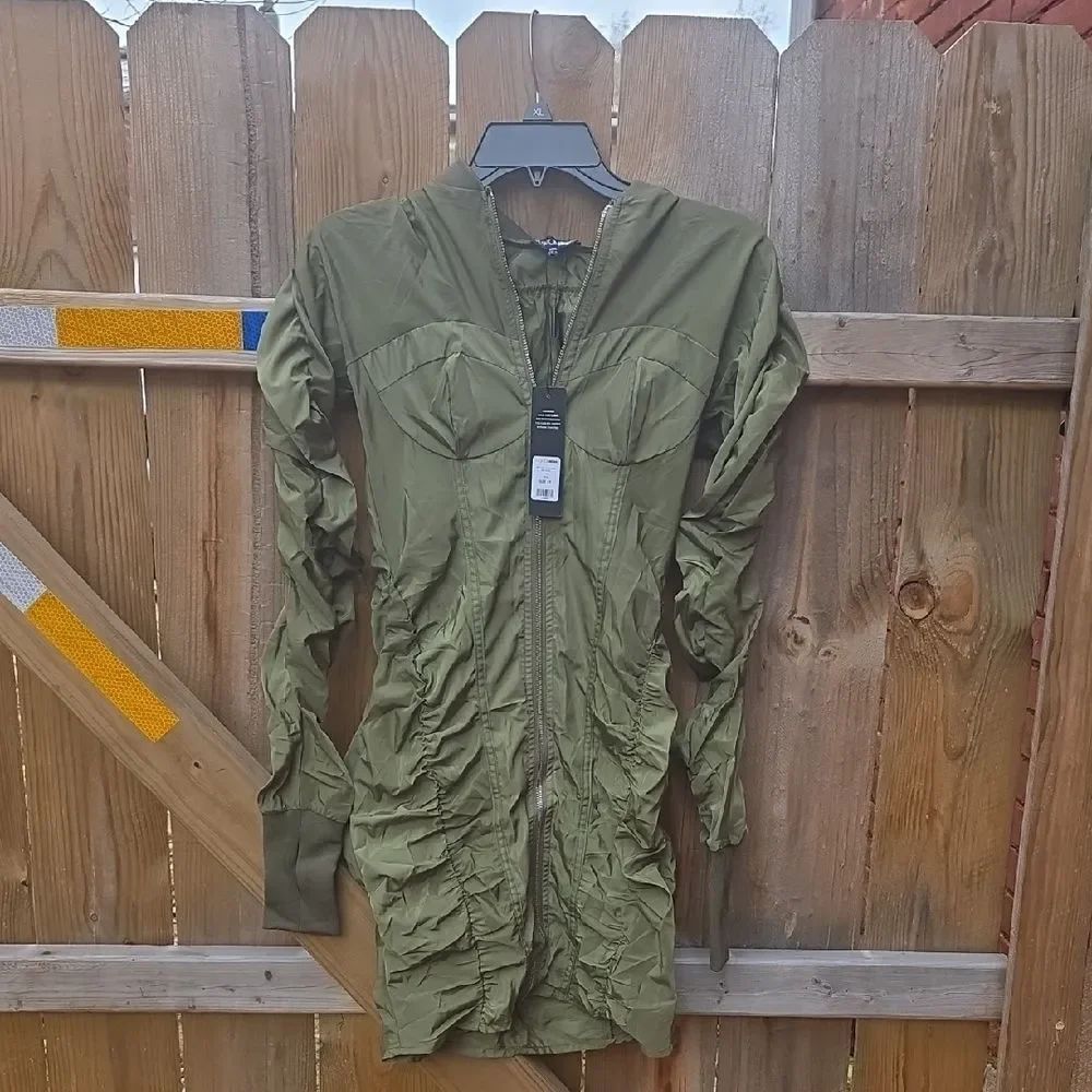 Fashion Nova Ruched Dress